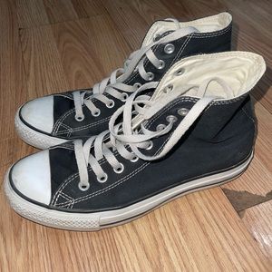 Black High Top Converse